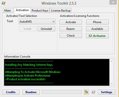 Microsoft Toolkit v2.6.7 [Windows & Office Activator]