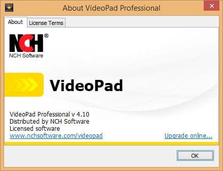 NCH VideoPad Video Editor PROFESSIONAL crack