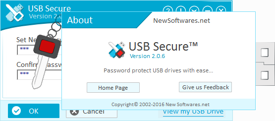 newsoftwares usb secure key