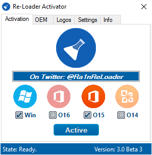 Re-Loader 3.0 Activator for Windows 10 & Office 2016