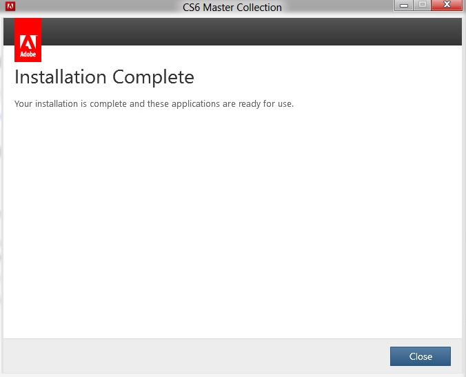 adobe cs6 master collection trial remove activation