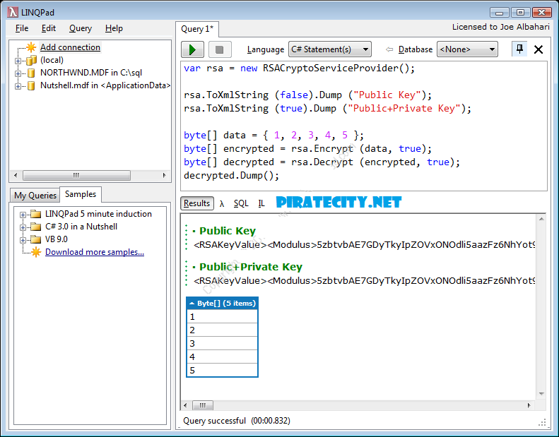 linqpad activation code linqpad activation code