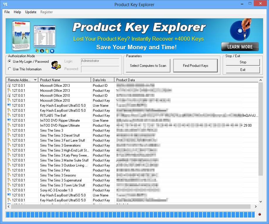 Nsasoft Product Key Explorer crack